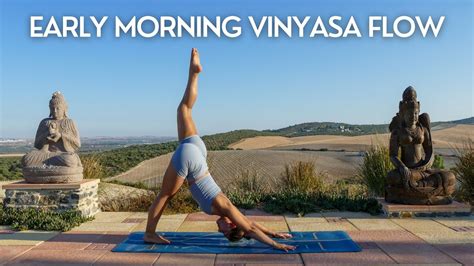 30 Minute Vinyasa Yoga Practice Early Morning Flow Yoga With Charlie