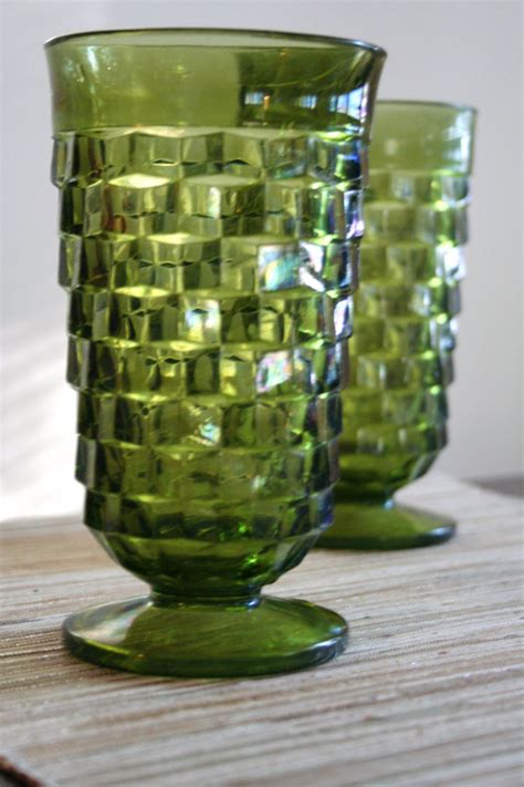 The 25+ best Green drinking glasses ideas on Pinterest | Purple drinking glasses, Mason jar ...