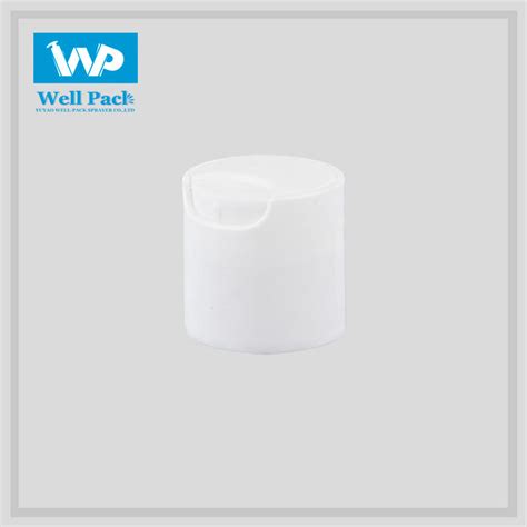 Oem White Clear Plastic Dispensing Caps Press Disc Top Cap Suppliers