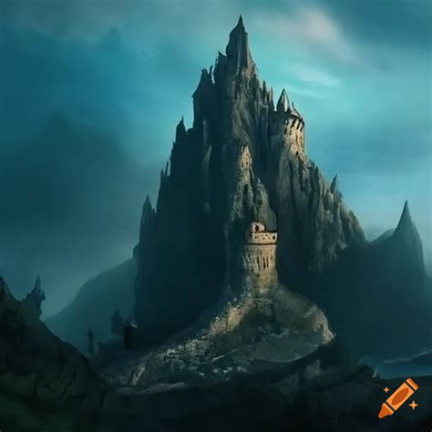 The Fantasy Fortress Felsberg A Grand Structure Nestled Within Rugged