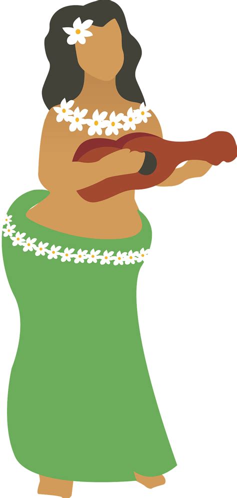 Hula Dancer Clipart Vibrant And Free Hawaiian Dance Graphics