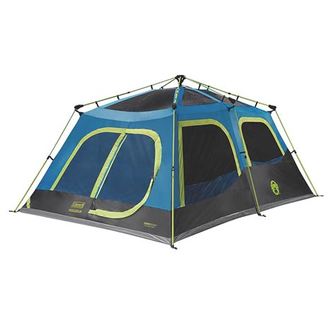 Coleman 10 Person Dark Room Cabin Camping Tent With Instant Setup