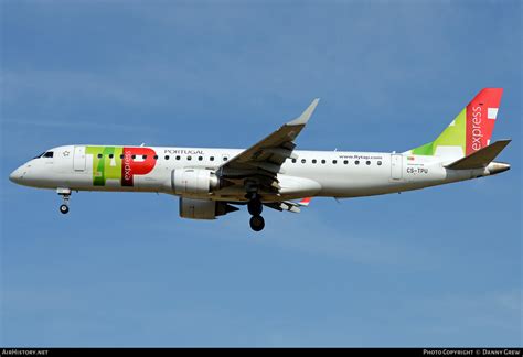 Aircraft Photo Of CS TPU Embraer 190LR ERJ 190 100LR TAP Portugal