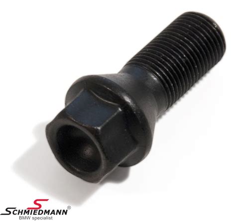 Wheel bolts black M14X1.25X28MM - 36136890324, 36 13 6 890 324, 6890324 ...