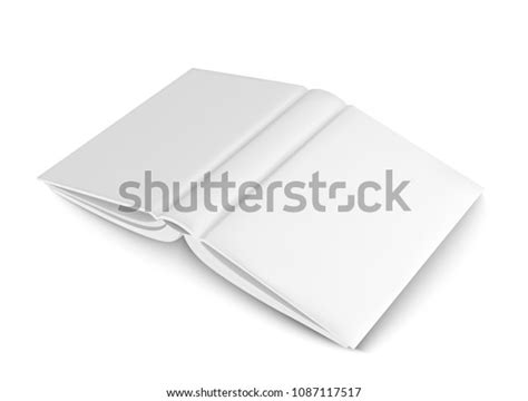 Mockup Hardcover Open Book Cover Template Stock Vector (Royalty Free ...