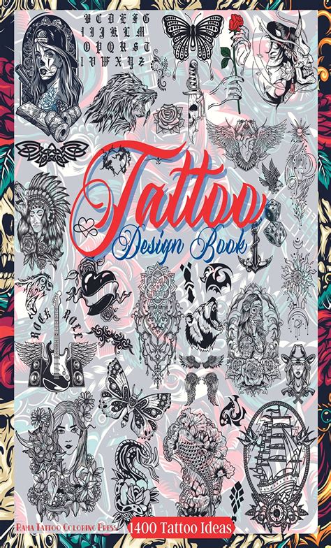 Tattoo Design Book Over 1400 Tattoo Designs For Real Tattoo Artists