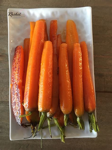 Carottes glacées légères Rachel cuisine