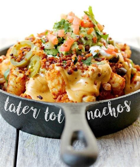 Vegan Tater Tot Nachos With Beer Cheese Sauce Eat Figs Not Pigs