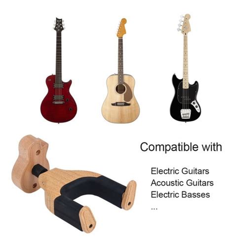 Soporte De Pared Para Gancho Para Guitarra Con Bloqueo Auto Cuotas