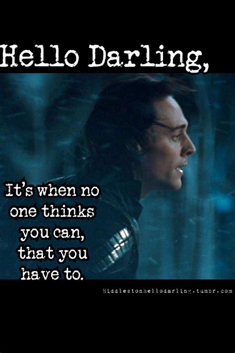 Tom Hiddleston Inspirational Quotes. QuotesGram