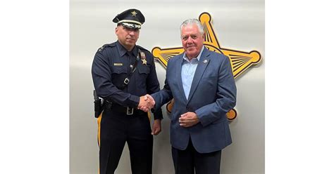 Udijohn Named Chief Mercer County Sheriffs Officer By Kemler