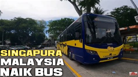 Naik Bus Dari Singapura Ke Johor Malaysia Tiket Dolar Saja Atau Ribu