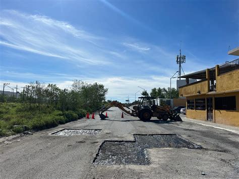 Trabaja Gobierno De Reynosa Con Programa Diario De Bacheo