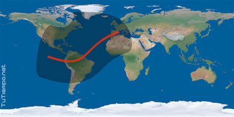 Solar Eclipse January Visibility Map Annular Solar Eclipse