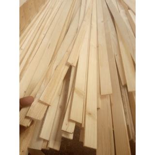 Jual Reng Kayu Tipis X X Isi Pcs List Kayu Pinus Jati Belanda