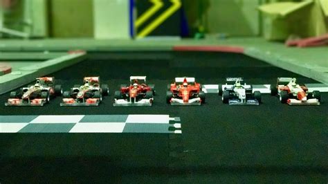 Kyosho Mini Z F Race Ferrari Vs Mclaren Vs Toyota Youtube