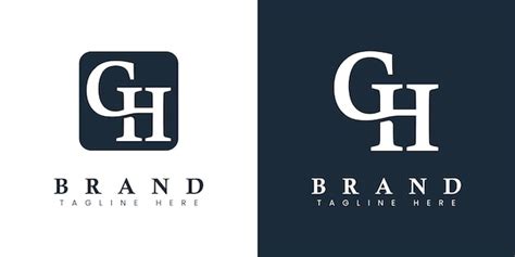 Premium Vector Modern Letter Gh Logo Suitable For Any Business Or