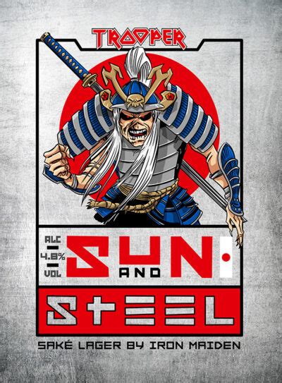 Iron Maiden And Robinsons Brewery Unveil Trooper Sun And Steel A New