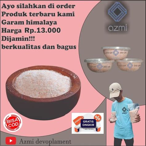 Jual Himalayan Pink Salt Garam Natural Himalaya Repack 200 Gr Di Lapak