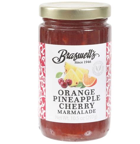 Buy Orange Pineapple Cherry Marmalade Braswell S