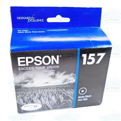 Genuine Epson Matte Black Ultrachrome K Ink T T Stylus