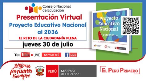 Presentaci N Virtual Del Proyecto Educativo Nacional Al Pen Al