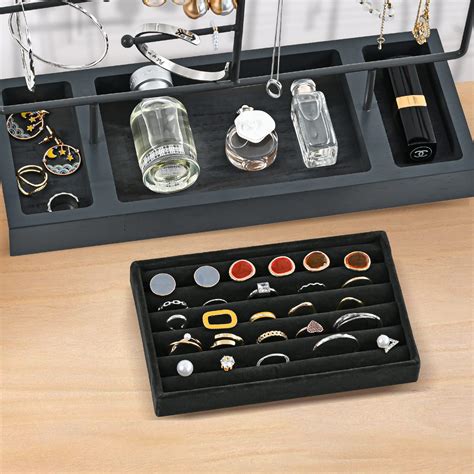 Procase Jewelry Organizer Stand Earring Holder Holes Stud Earring