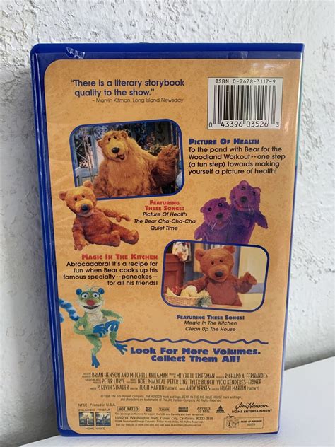 Mavin Bear In The Big Blue House Vhs Vol Picture Of Health Magic