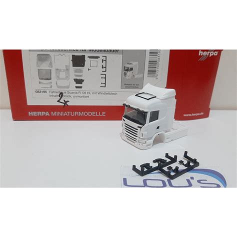 Jual Herpa Cabin Scania R Hl Grill Putih Skala Shopee