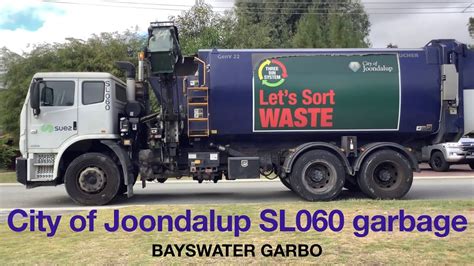 Suez Garbage Trucks City Of Joondalup Garbage Sl Youtube