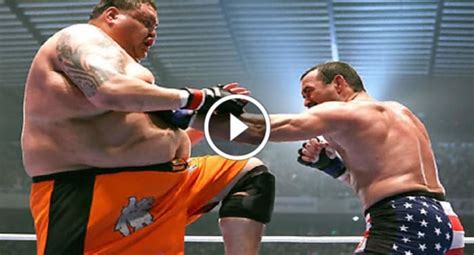 Mma Legend Vs Gigantic Lb Sumo Wrestler Mma Underground