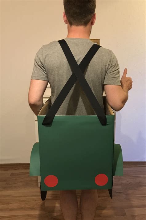 Trecker Traktor zum anziehen Kostüm Verkleidung Fasching Karneval ...