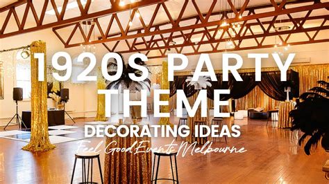 1920s Party Decorations Hire | Shelly Lighting