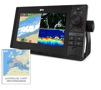 Raymarine Axiom Pro S With Mediterranean Lighthouse Chart E