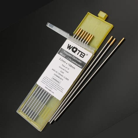 WQTB Tungsten Electrodes TIG Tungsten Rods WT20 Wl15 WL20 WC20 WZR8 WP