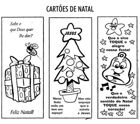 Cartões De Natal Para Colorir Para Imprimir — SÓ Escola