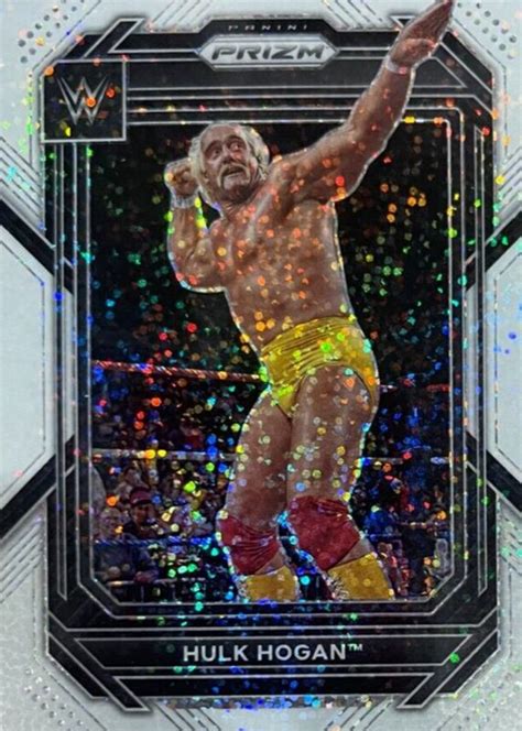 Hulk Hogan Prizm Wwe White Sparkle Ssp Price Guide