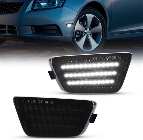 Amazon ACANII For 2012 2016 Chevy Cruze Black Housing LED Tail