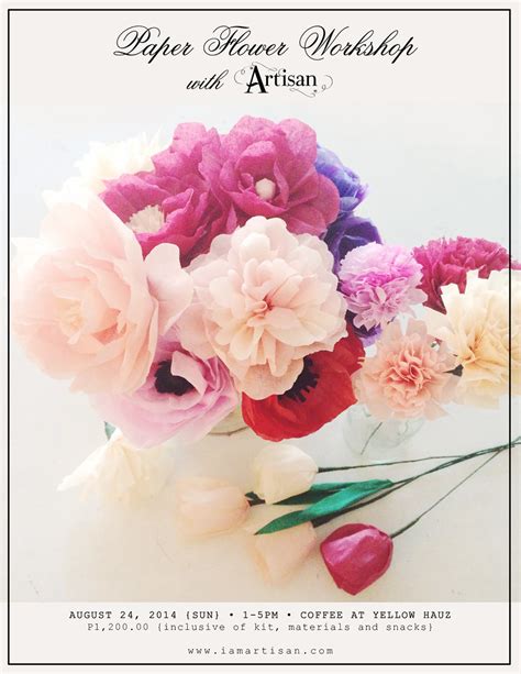 Paper Flower Workshop Iamartisan April San Pedro Flickr