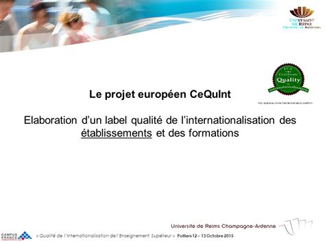 S Minaire Des Relations Internationales Qualit De L