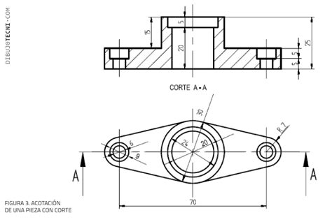 Compartir 52 cortes dibujo técnico ejercicios resueltos mejor