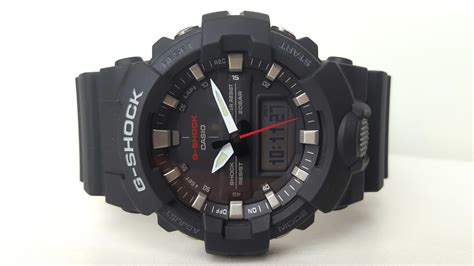 Casio G Shock GA 800 1A Обзор и настройка Review and setting YouTube