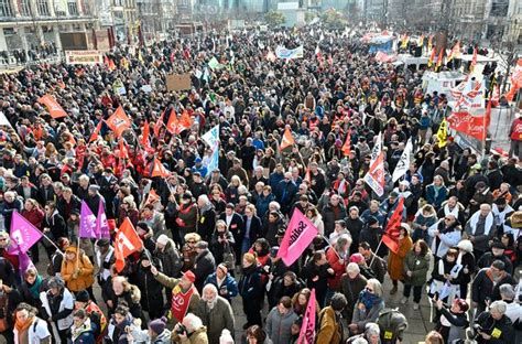 Grève Du 7 Février Le Parcours De La Manifestation à Clermont Ferrand