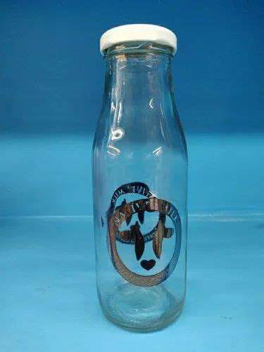 Milk Glass Bottle With Lug Neck Ml At Rs Piece In Nashik Id