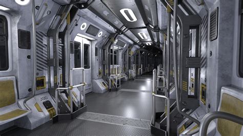 Artstation Sci Fi Subway