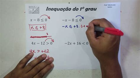 Exercicios De Inequação Do 1 Grau FDPLEARN