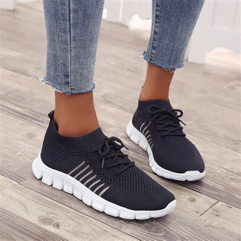 Mesh Vrouwen Sneakers Ademende Vrouwen Schoenen Fashion Designer Roze