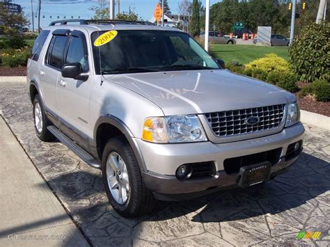 2004 Silver Birch Metallic Ford Explorer Xlt 4x4 19012534 Photo 23 Car Color