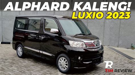 NEW DAIHATSU LUXIO 1 5 X MT 2023 FECELIFT LMPV Paling Lega Lebih