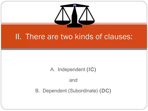 Independent And Dependent Clause Ppt